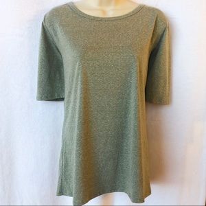 LuLaRoe Heather Olive GiGi Top Authentic